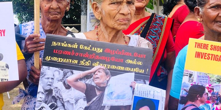காணாமலாக்கப்பட்ட தமிழர்கள் குறித்து சர்வதேச சமூகம் பொறுப்புடன் செயற்படவில்லை என குற்றச்சாட்டு.