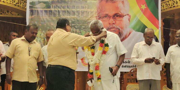 Killinochiபாராளுமன்றில் தோழர் 30 நிகழ்வில் EPDPயுடன் இணைந்த தமிழ் மக்கள் கூட்டணியின் மாவட்ட அமைப்பாளர்!