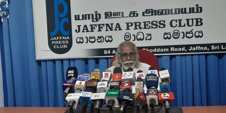 Jaffnaதமிழரசு தனக்கு தானே வேட்டு வைத்துள்ளது.