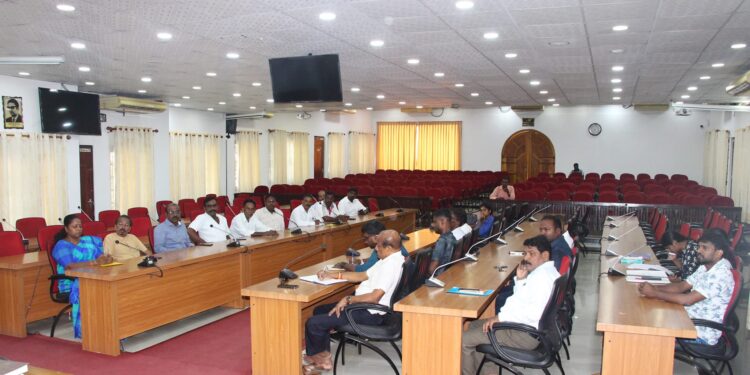 Jaffnaஜனாதிபதி தேர்தல் தொடர்பாக முகவர்களுடன் கலந்துரையாடல்.