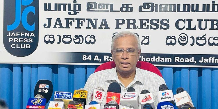 சுமந்திரன் ஊடக சந்திப்பு.