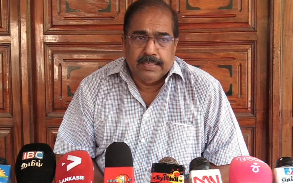 யாழில் சுரேஷ் பிரேமச்சந்திரன் ஊடக சந்திப்பு.