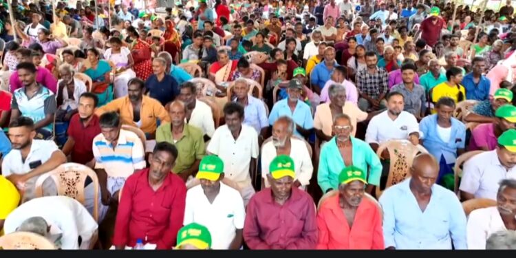 முல்லைத்தீவுசஜித் பிரேமதாச மாபெரும் தேர்தல் பரப்புரை கூட்டம் முல்லைத்தீவில் இடம்பெற்றது