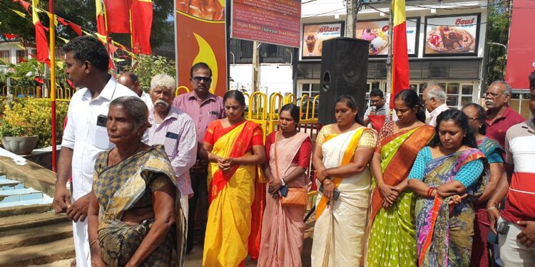 யாழில் 37வது தியாக தீபத்தின் நினைவேந்தல்.