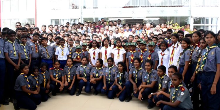 Kilinochi தேசிய சாரணர் வாரம் கிளிநொச்சி மாவட்ட அரசாங்கதிபரால் ஆரம்பித்து வைப்பு.