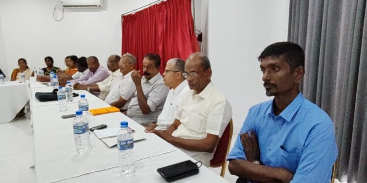 வவுனியாதமிழரசு கட்சியின் மத்திய குழு கூட்டம் இன்று நடைபெற்றது.