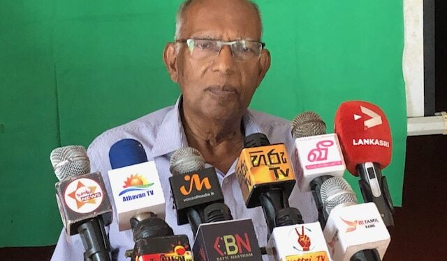 மட்டக்களப்பு ஜனாதிபதி ரணில் ராஜபக்ஸக்களுக்கு பயந்தவர் தமிழருக்கு எதுவும் தரமாட்டார் அகில இலங்கை மகாசபை கட்சி சஜித்துக்கு ஆதரவு – தலைவர் கலாநிதி