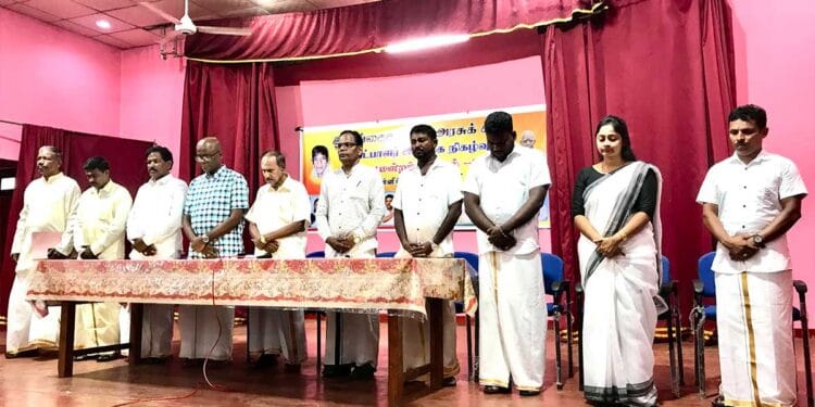 தமிழரசுக்கட்சியின் வேட்பாளர் அறிமுக நிகழ்வு!