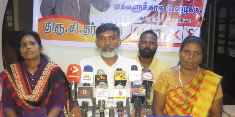 தமிழர்களுக்கு சரியான தலைமைத்துவம் இல்லாததால் நாங்கள் சுயேட்சை குழுவாக களமிறங்கியுள்ளோம்-சகாதேவன் அருள் தாசன்