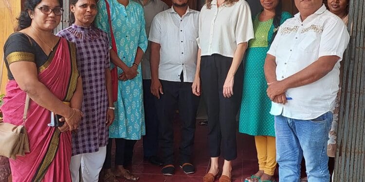 Mannar சுவிஸ் தூதரக செயலாளர் சிவில் அமைப்புகளின் பிரதிநிதிகளை சந்தித்தார்.