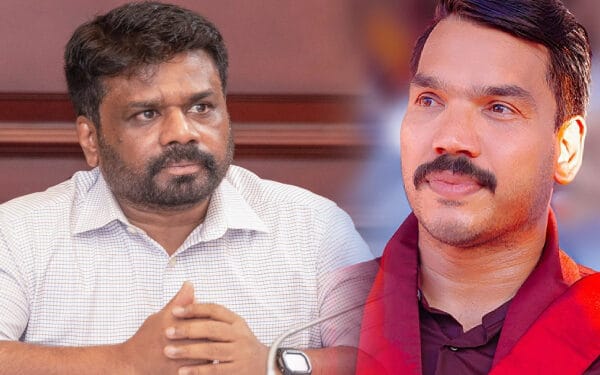 அநுரவுக்கு ஆதரவு வழங்கும் நாமல்.