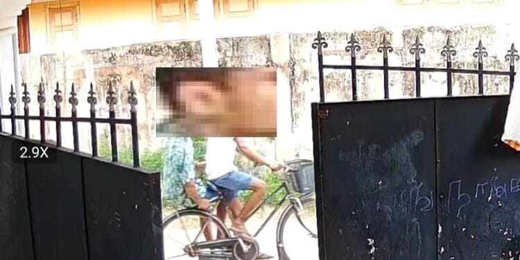 யாழில். மோட்டார் சைக்கிள் உடைத்து பணம் கொள்ளை – இருவர் கைது