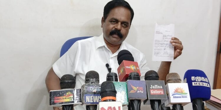 மதுபானத்திற்கான அனுமதி கொடுத்தமையை உறுதிப்படுத்தினால் நான் அரசியலிருந்து விலகுவேன்- சிறீதரன்