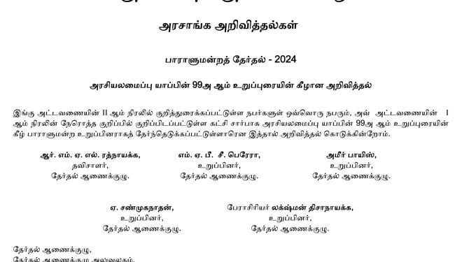 ஸ்ரீலங்கா முஸ்லிம் காங்கிரஸின் தேசியப்பட்டியல் உறுப்பினராக முஹம்மது சாலி நளீம் தெரிவு.