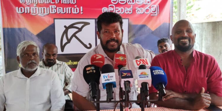 பௌத்த பேரினவாதத்திற்கு எதிராக போராடிய எம்மை! பாராளுமன்றம் அனுப்புங்கள் – நி.பிரதீபன்