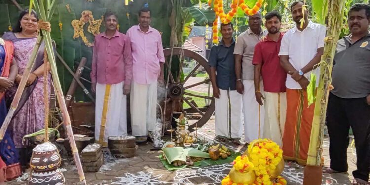 வவுனியா பிரதேச செயலகத்தில் பொங்கல் விழா.