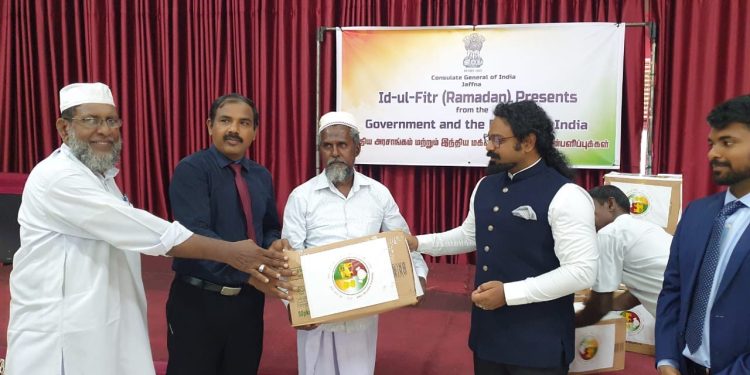 இஸ்லாம் மக்களுக்கான இந்திய மக்களின் அன்பளிப்பு இன்று வழங்கி வைக்கப்பட்டது….
