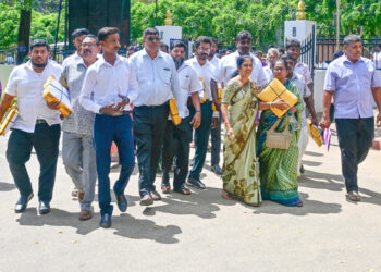 யாழில் வேட்பு மனு தாக்கல்…