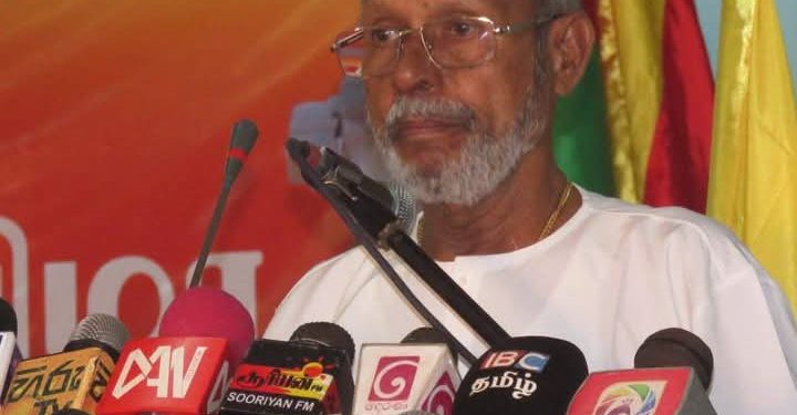 பாப்பரரிசரின் மறைவு அனைவரையும் துக்கத்தில் ஆழ்த்தியுள்ளது – சி.வி.கே.சிவஞானம்