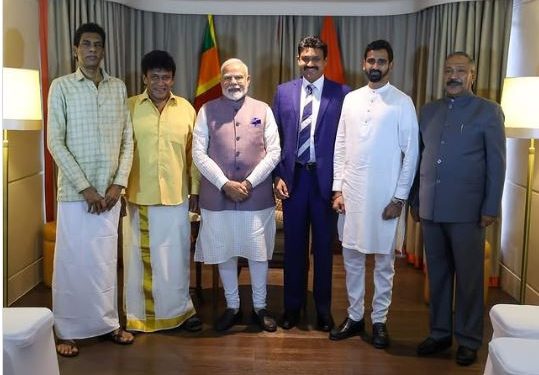 இந்திய பிரதமரை சந்தித்த மலையக அரசியல் தலைமைகள்….