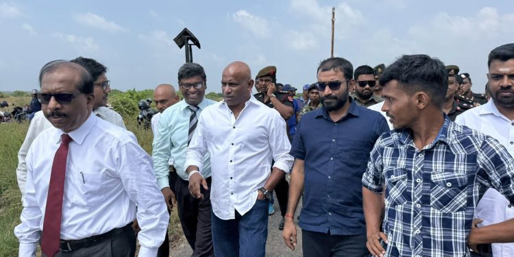யாழில் சர்வதேச கிரிக்கெட் மைதானம் – அமைச்சர் குழு நேரில் ஆராய்வு