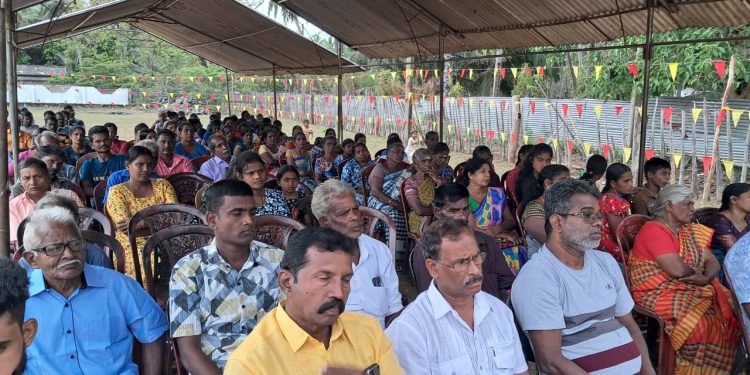 ஜனநாயக தமிழ் தேசிய கூட்டமைப்பின் தேர்தல் பரப்புரை கூட்டம்…