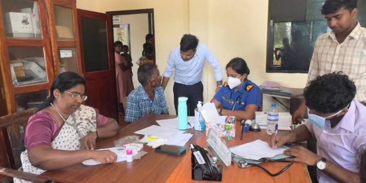 அனலைதீவு வைத்தியசாலையில் விசேட வைத்திய சிகிச்சை முகாம்…