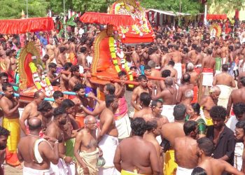 மன்னார் திருக்கேதீஸ்வர ஆலயத்தில் சிறப்பாக இடம்பெற்ற பஞ்ச ரத உற்சவம்!
