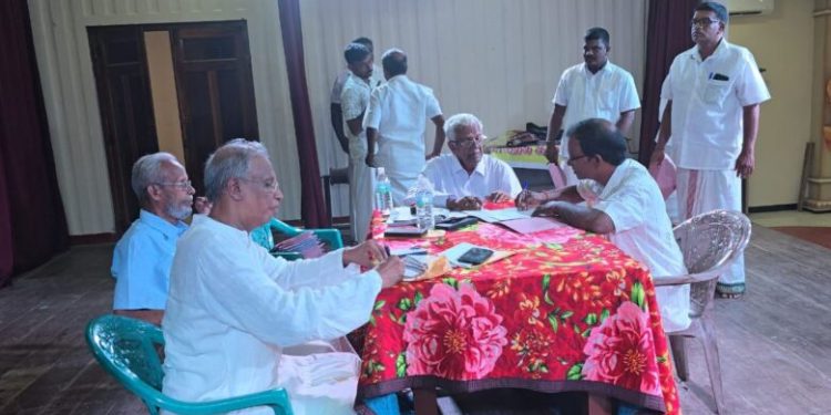 தமிழரசு கட்சியின் சார்பில் போட்டியிட்ட உறுப்பினர்கள் சத்திய பிரமாணம்!