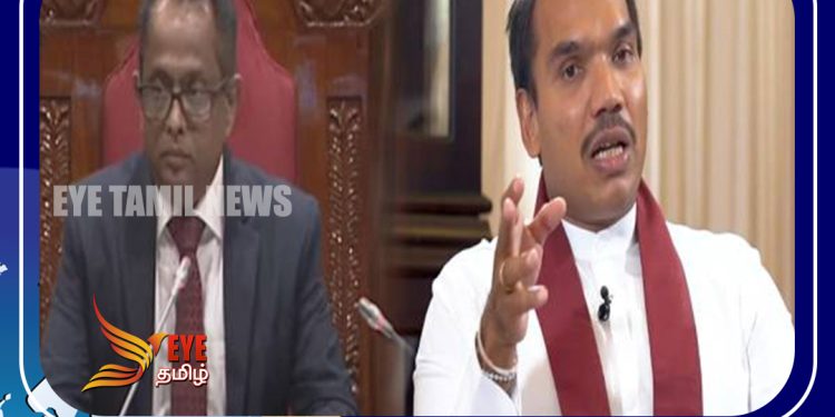 பாராளுமன்றத்தில் பரபரப்பு ; நாமல் – சபாநாயகர் இடையே கருத்து முரண்பாடு!