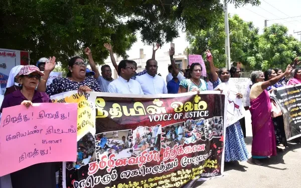 மன்னாரில் 33ஆவது நாளாகவும் தொடரும் போராட்டம்!