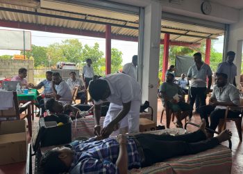 யாழ் காங்கேசன்துறையில் இரத்த தான முகாம் நிகழ்வு முன்னெடுப்பு!