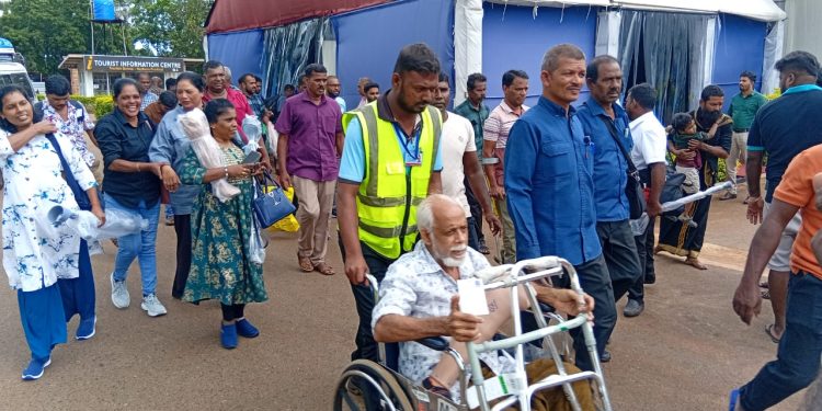 மாற்று அவயங்களை பொருத்த சென்னை சென்றவர்கள் நாடு திரும்பினர்