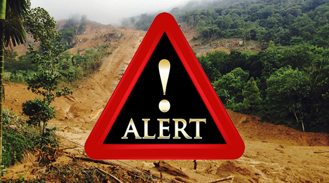 10 மாவட்டங்களுக்கு மண்சரிவு எச்சரிக்கை விடுப்பு!