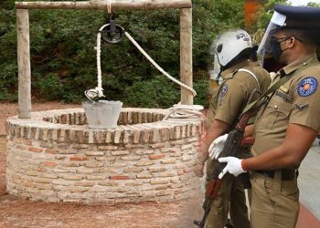 கோடாரியால் மனைவியை தாக்கிவிட்டு கிணற்றில் குதித்து உயிரை மாய்த்த கணவன்!