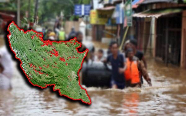 நாட்டின் பல பகுதிகளுக்கு வெள்ள அபாய எச்சரிக்கை விடுப்பு
