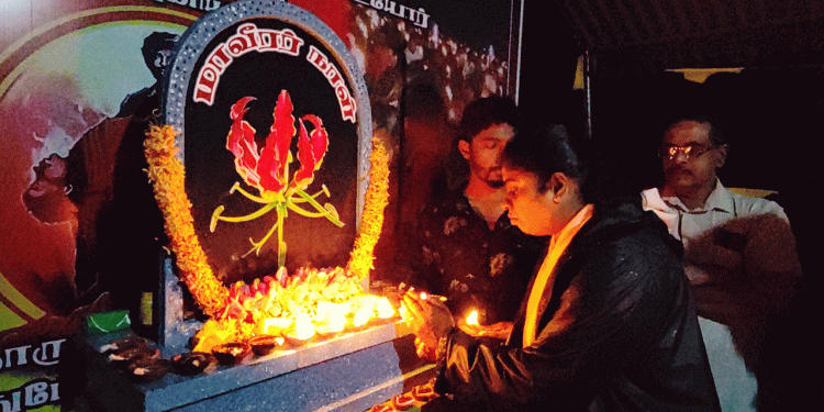 வவுனியாவில் இடம்பெற்ற மாவீரர் தின நிகழ்வு