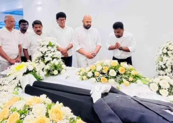 சாணக்கியனின் தந்தையின் பூதவுடலுக்கு ஜனாதிபதி இறுதி அஞ்சலி!
