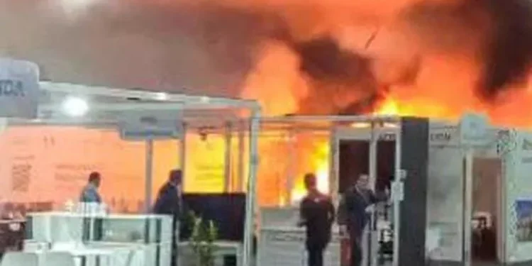 பிரேசிலில் நடைபெற்ற உச்சி மாநாட்டு அரங்கில் தீ விபத்து- 21 பேர் படுகாயம்!