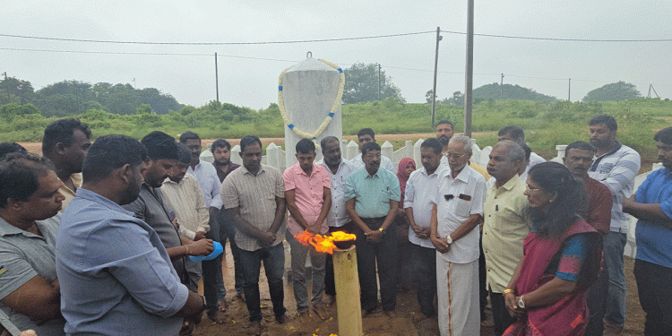 யாழில் இடம்பெற்ற  நினைவேந்தல் நிகழ்வு