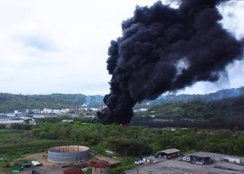 ஈகுவேடாரில் எண்ணெய் சுத்திகரிப்பு நிலையத்தில் தீ விபத்து