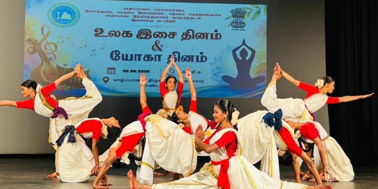 யாழில் இடம்பெற்ற சர்வதேச யோக தின நிகழ்வுகள்