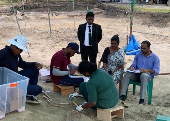 செம்மணி மனித புதைகுழியில் முற்றாக அகழ்ந்தெடுக்கப்பட்ட 07 என்புக்கூடுகள்