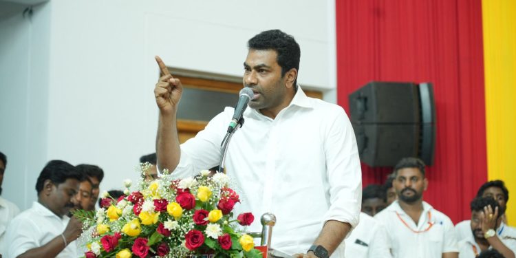 இந்தியாவிலேயே முன்னணி மாநிலமாக தமிழகம் மாறும் – ஆதவ் அர்ஜுனா