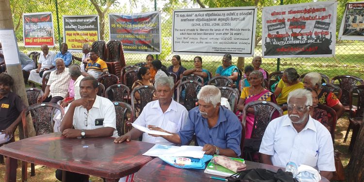 வலி. வடக்கில் எட்டாவது வெள்ளியும் தொடரும் போராட்டம்