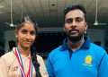 மாகாண மட்ட கரம் போட்டியில் வெற்றி பெற்ற  வேலணை மாணவி