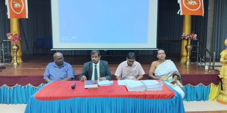 இந்து ஆலயங்கள் தொடர்பாக சட்டம் என்ன சொல்கின்றது – வவுனியாவில் கலந்துரையாடல்