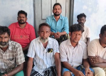 தமிழக கடற்தொழிலாளர்களின் அத்துமீறல்களை கட்டுப்படுத்த கோரி போராட்டம்
