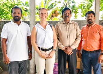 அமெரிக்க அரசியல் அதிகாரி ரேச்சல் ஹக்கின்ஸிற்கும், பா.உ ரவிகரனுக்கும் இடையில் சந்திப்பு