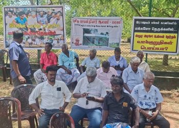 காணிகளை விடுவிக்க கோரி போராட்டம் முன்னெடுப்பு